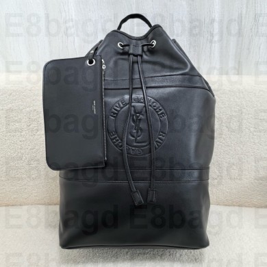 saint laurent rive gauche sling bag in calfskin black 2024(original quality)