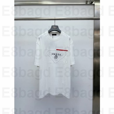 PRADA MEN'S Cotton T-shirt 02 2023