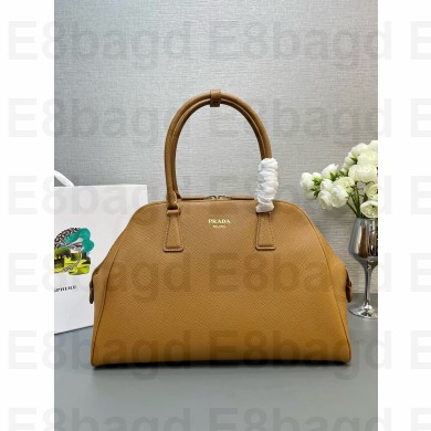 PRADA Large Saffiano leather bag 1BG524 CARAMEL 2024