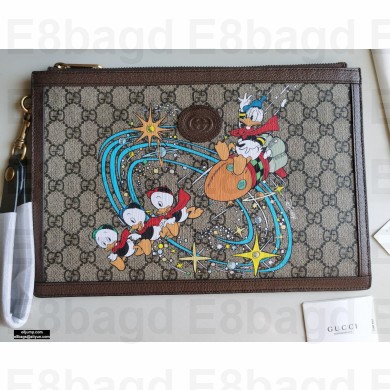 Disney x Gucci Donald Duck Pouch Clutch Bag 647925 2020
