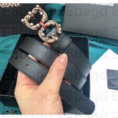 Dolce & Gabbana Width 2.5cm Belt DG06