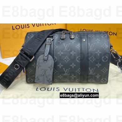 Louis Vuitton City Keepall Bag M45936 Monogram Eclipse Reverse Canvas