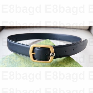 Gucci Width 3cm Belt with rectangular buckle 768409 01