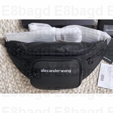 Alexander Wang Attica Fanny Pack Small Bag Logo Black 2019
