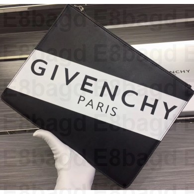 Givenchy Calfskin Large Pouch Clutch Bag 36