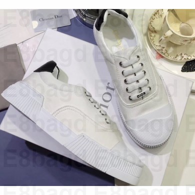 Dior D-Smash Sneakers in Fabric White 2020
