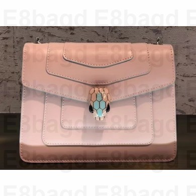Bvlgari Serpenti Forever 20cm Crossbody Bag Pink 2019