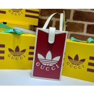 Gucci x Adidas phone case with Shoulder strap bag ‎‎702203 Red 2022