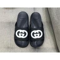 Gucci Men's Interlocking G slide sandal 780296 black 2024