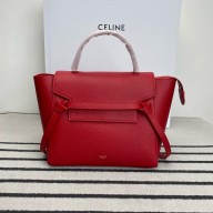 Celine MICRO Belt bag in grained calfskin RED 2024