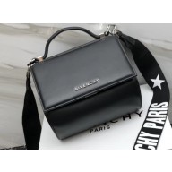 Givenchy Pandora Box Mini Bag Black Logo Strap 2018
