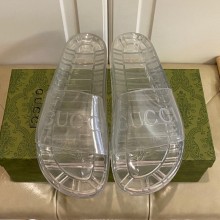Gucci Transparent flat slippers Gs028