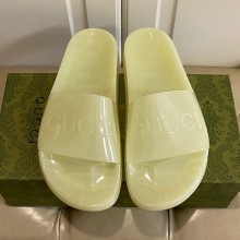 Gucci Transparent flat slippers Gs029