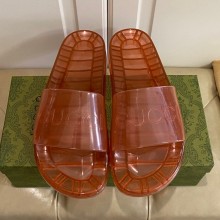 Gucci Transparent flat slippers Gs033
