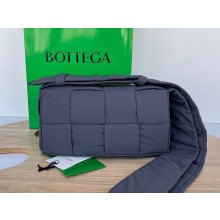 Bottega Veneta Medium padded intreccio nylon cross-body bag thunder/blue 2022