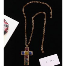 Gucci Necklace With XL Cross 548779 2019