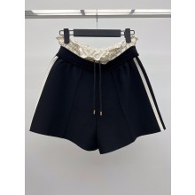 louis vuitton black/white shorts 2023