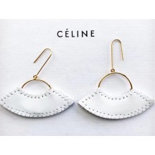 Celine Earrings White 2018