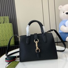 Gucci Jackie small tote bag IN BLACK leather 795349 2024