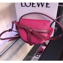 Loewe Mini Gate Bag fuchsia 2018