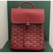 Goyard Alpin Mini Backpack Bag Red