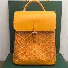 Goyard Alpin Mini Backpack Bag Yellow