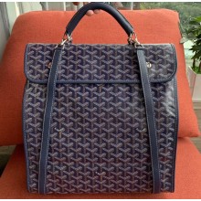 Goyard Saint-Leger Briefcase Backpack Bag Dark Blue