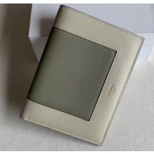 Celine Frame Medium Multifunction Wallet in Bicolor Leather 2149 01