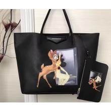Givenchy Coated Canvas Antigona Shopper Tote Bag 01