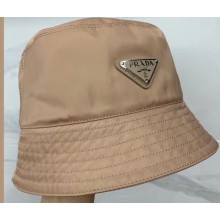 Prada Nylon Cap Hat 1HC137 Beige 2020