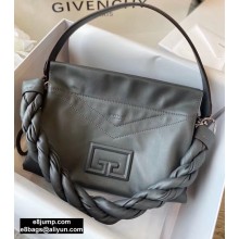 Givenchy Medium ID93 Bag in Smooth Leather Gray 2020