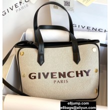 Givenchy Mini BOND Shopper Tote Bag in GIVENCHY Canvas Black 2020