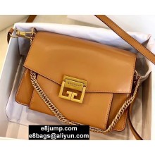 Givenchy Small GV3 Bag in Smooth Box Leather Brown