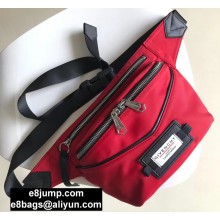 Givenchy Downtown Bum Bag In Nylon Red 2020