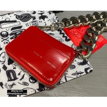 Kara Oversized Chain Mini Bag Red