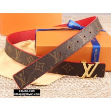 Louis Vuitton Width 3cm LV Initiales Belt LV16