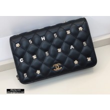 Chanel Charms Wallet on Chain WOC Bag Black 2020
