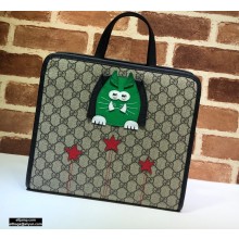 Gucci Children's GG Cat Tote Bag 645290