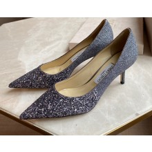 Jimmy Choo Heel 6.5cm Love Pumps Glitter 02 2021