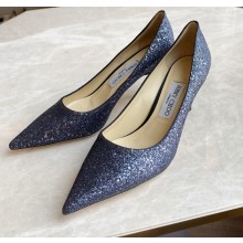 Jimmy Choo Heel 6.5cm Love Pumps Glitter 06 2021