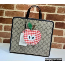 Gucci Children's GG apple tote bag 648797