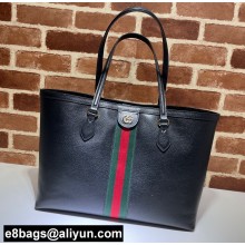 Gucci Ophidia GG Medium Tote Bag 631685 Leather Black 2021