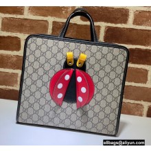 Gucci Children's GG ladybug tote bag 664083