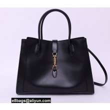 Gucci Jackie 1961 large tote bag 649015 Leather Black 2022