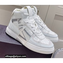 Valentino Mid-Top VL7N Sneakers in Banded Calfskin Leather 04 2022