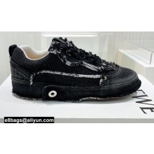 Loewe Denim Women's /Men's Sneakers Black 2022