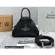 Vivienne Westwood Saffiano Mini Yasmine Bag 4859 Black