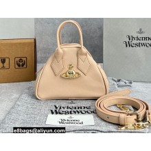 Vivienne Westwood Saffiano Mini Yasmine Bag 4859 Beige