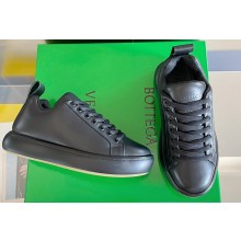 Bottega Veneta Padded leather lace-up pillow Sneakers Black 2022