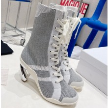 Dior D-zenith heeled Ankle Boots Gray 2022